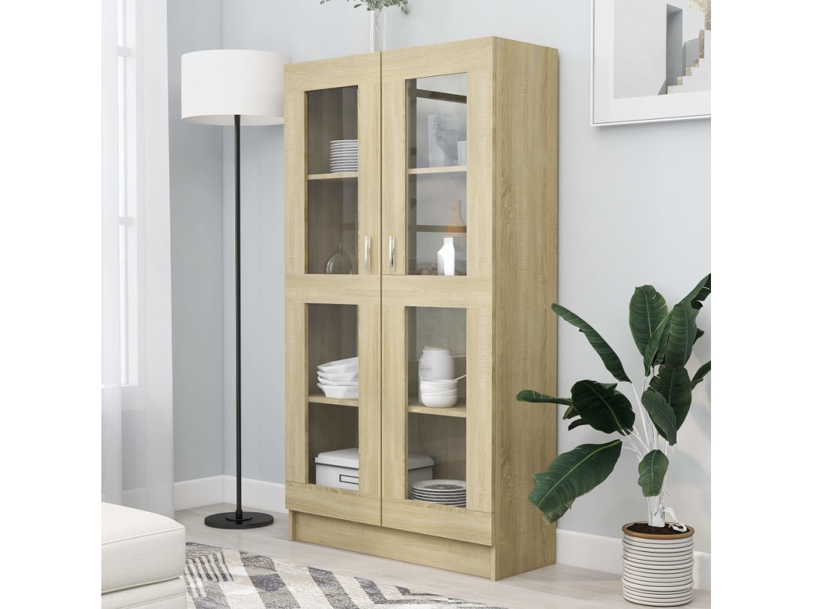 Estantes Armario 82,5X30,5X150Cm Contrachapado Roble Sonoma