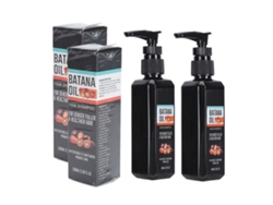 2pcs Champú De Aceite De Batana Para Crecimiento Capilar, Reparación De Puntas Abiertas Y Cuidado Del Cuero Cabelludo 100ml