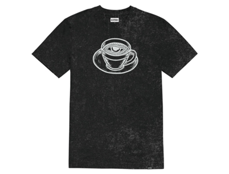 Camiseta de Hombre ETNIES Cb Wash Negro (XL)