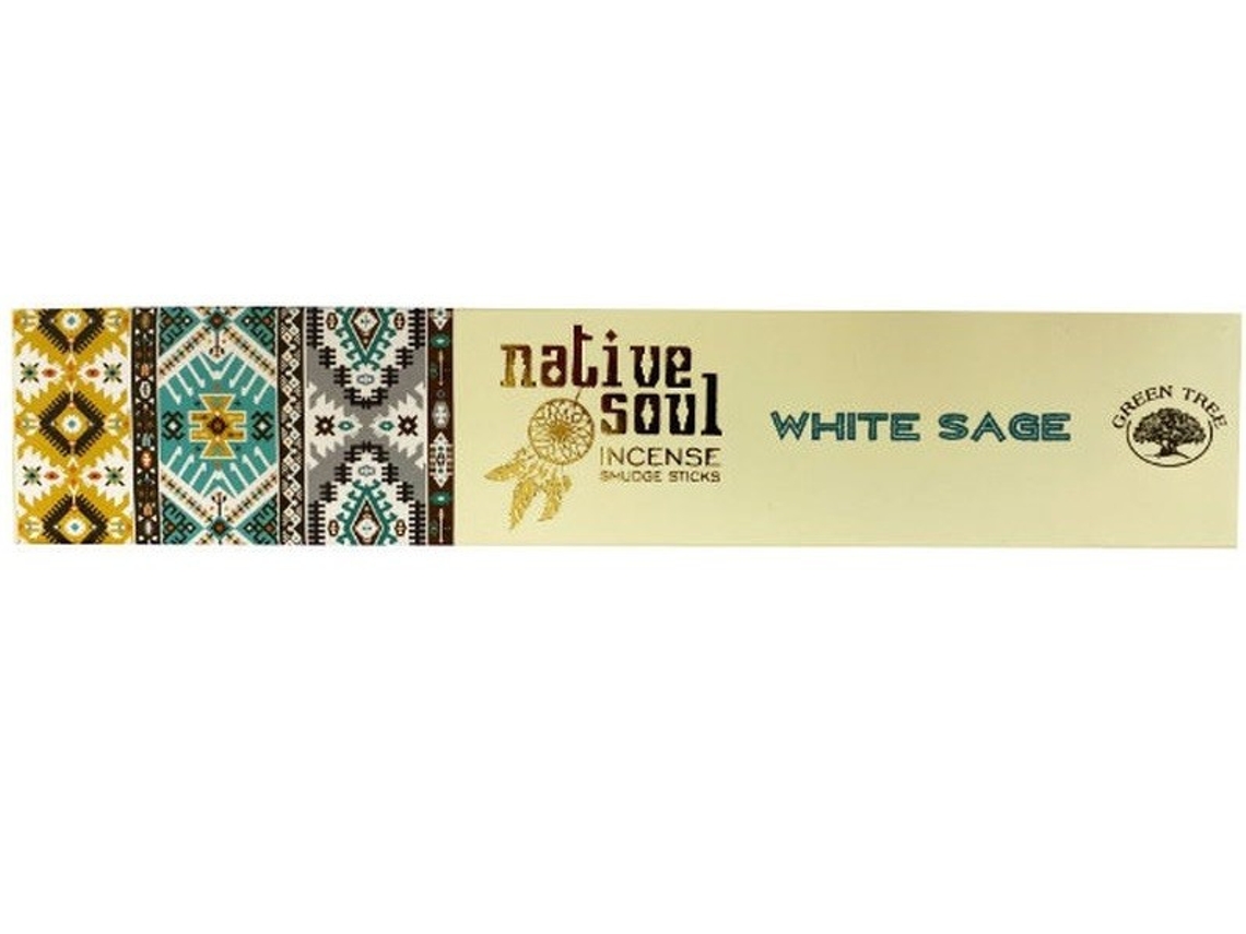 Incienso de salvia blanca Native Soul Awartisan