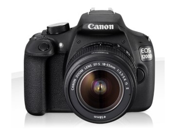 Kit Cámara Réflex CANON 1200D + EF-S 18-55 DC III (Negro)