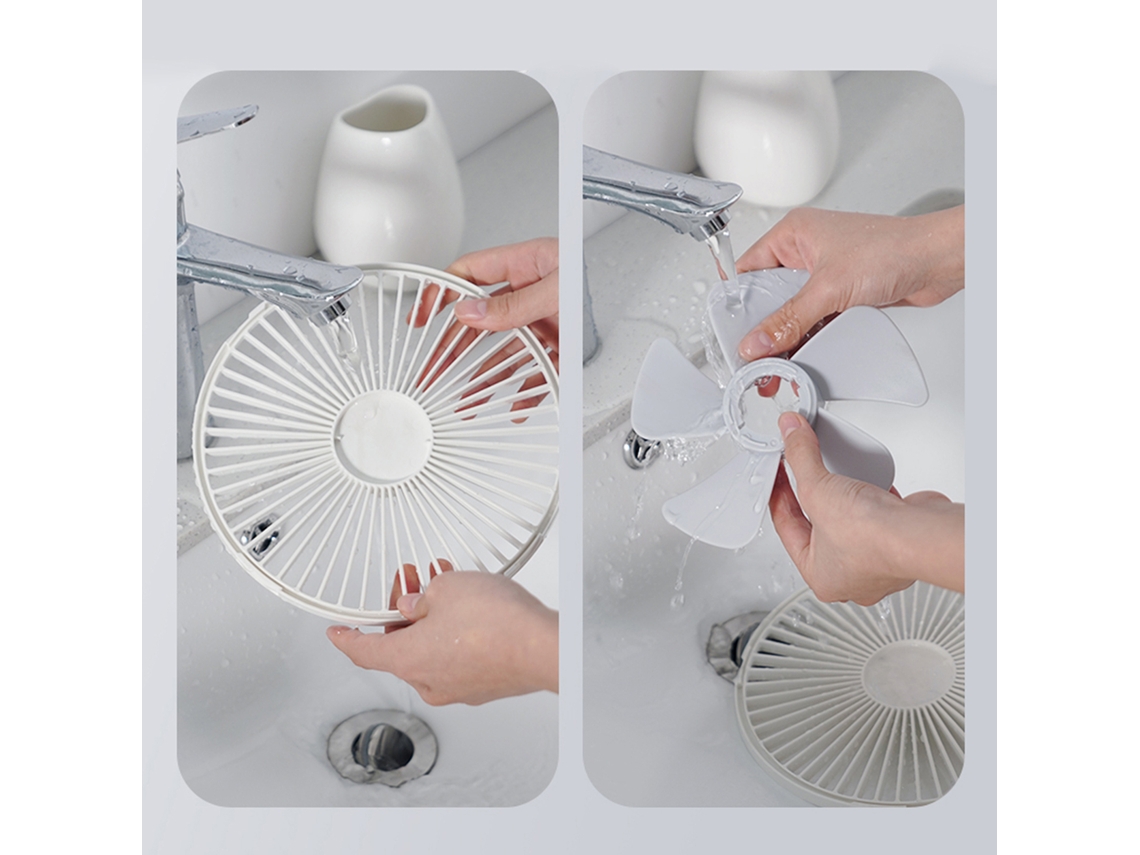 Ventilador De Escritorio (plegable Y Telescópico, Carga Silenciosa) Mini Ventilador De Suelo Portátil Para Hogar Y Oficina Con Carga Usb