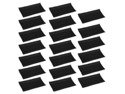 20 Protectores De Cuadro De Bicicleta De Montaña Con Velcro Para La Vaina Trasera.