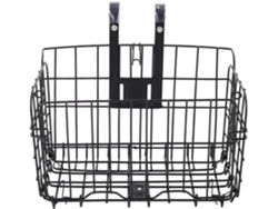 Cesta Plegable Y Extraíble Para Bicicleta De Montaña, Para Montaje Delantero Y Trasero, Solución De Almacenamiento Duradera.