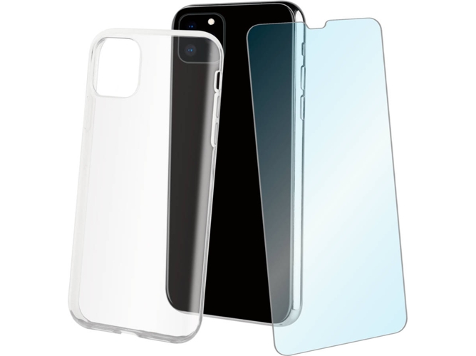 Funda y Película iPhone 11 Pro Max MUVIT MUPAK0454 Transparente