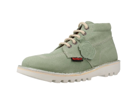 Zapatos de Mujer KICKERS Tecido Verde (38)