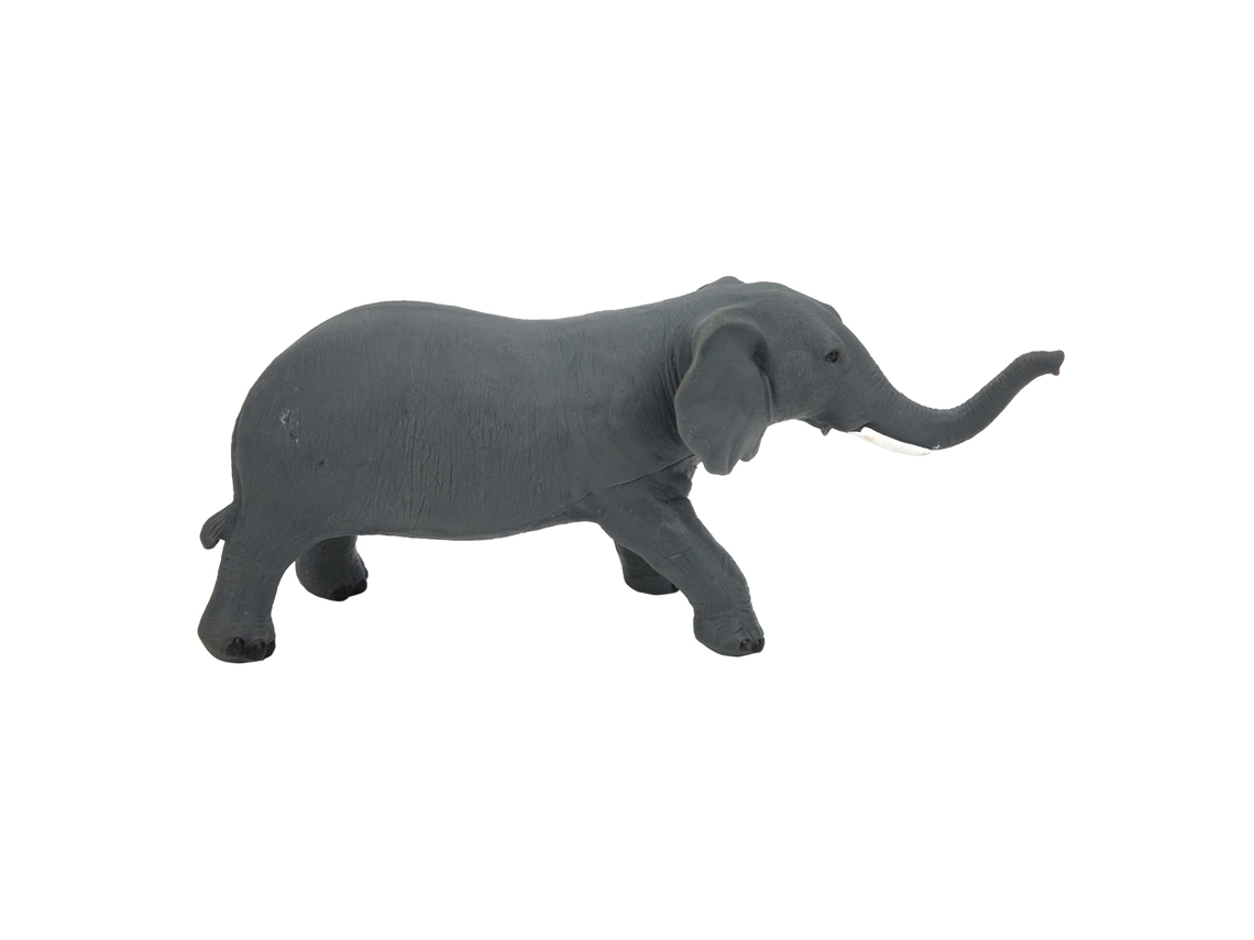 -modelo De Elefante Animal Simulación Alta Figura Ornamental Decoración De Escritorio Juguete Para Niños