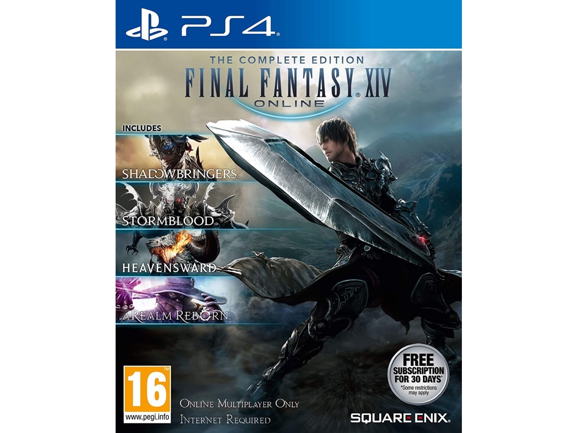 Juego Final Fantasy XIV The Complete Collection PS4