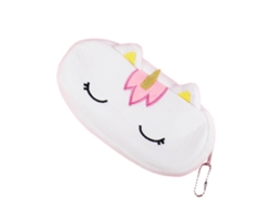 Estuche para bolígrafos Truyuety de gran capacidad con cremallera en color rosa