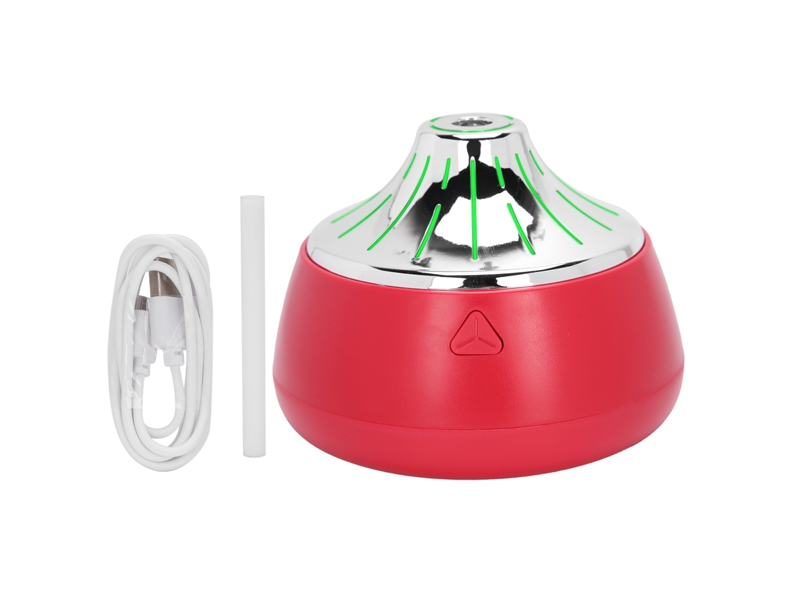 Umidificador Usb De 200ml Com Aromaterapia, Tanque Grande, Iluminação Ambiente Colorida E Umidificação Silenciosa
