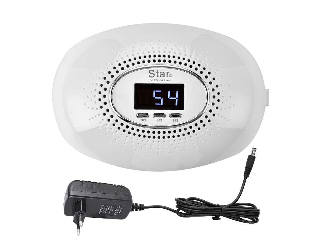 Lámpara de uñas LED profesional Kkml de 48 W, secador rápido de esmalte en gel para manicuras.