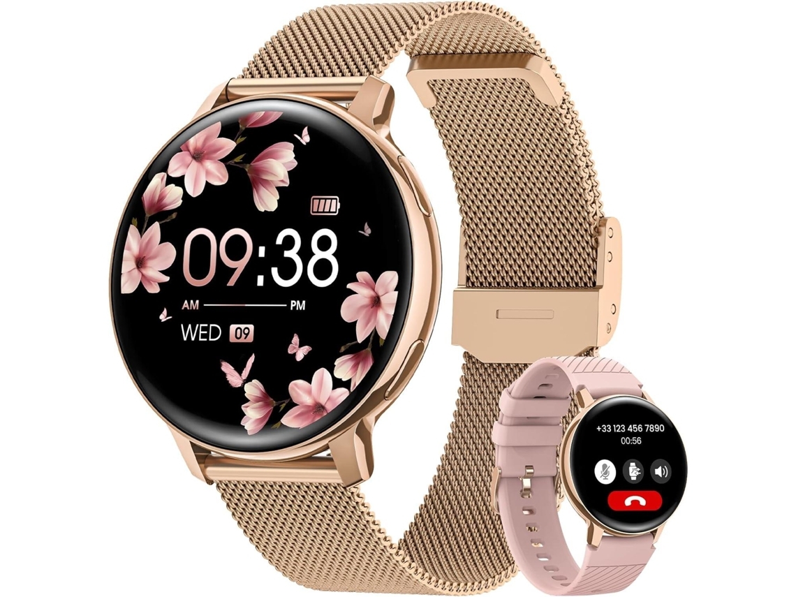 Smartwatch Función De Llamada 1 39 Pulgadas Más 120 Modos Deportivos Monitor De Ritmo Cardíaco Spo2 Sueño Podómetro Calorías YEMAESRE