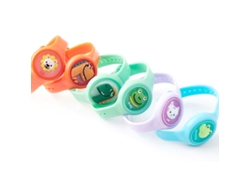8 Pulseras Repelentes Para Niños Con Reloj Iluminado Y Estampado De Animales, De Silicona Y Resistentes Al Agua.