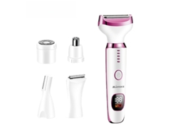 Depiladora Mujer Marske 5-en-1 5 Cabezales Lcd - Ms6366 - Púrpura