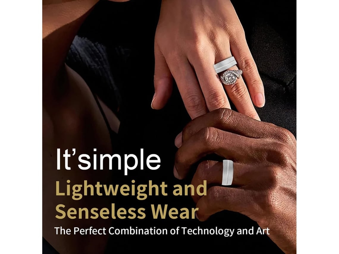 Anillo Inteligente NISSGU X1 Health Tracker 6# Plata