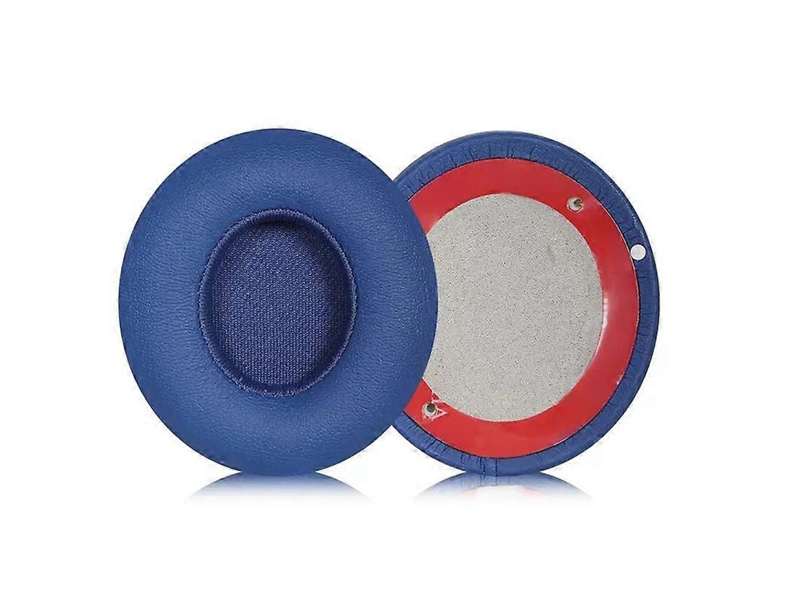 1 par de almohadillas de repuesto de cuero proteico para auriculares Beats Solo3/Solo2. GIECY