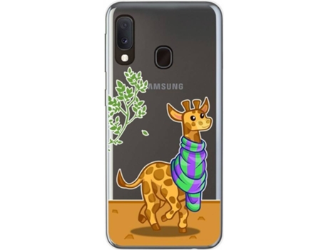 Carcasa Samsung Galaxy A20e 5.8" TUMUNDOSMARTPHONE Jirafa Multicolor