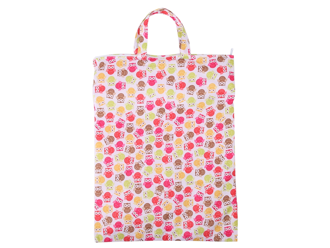 Bolsa Impermeable Reutilizable De Gran Capacidad Para Pañales Y Aperitivos.