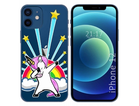Carcasa iPhone 12 / 12 Pro (6.1) TUMUNDOSMARTPHONE Dibujos Transparente Multicolor