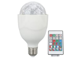 2026-bombilla De Lámpara De Bola Disco E27 Rgb Led Con Control Remoto Y Activación Por Sonido Para Fiesta Boda Bar