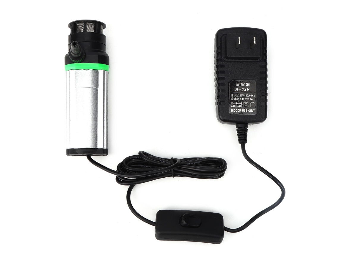 Minibomba De Agua Sumergible De 12 V Cc Para Ciclo De Microrefrigeración Doméstico Portátil.