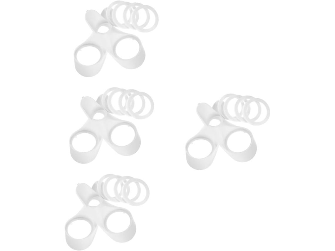 4 Pares De Arandelas Para El Montaje De Altavoces De Audio Para La Modificación Del Sistema De Audio Del Automóvil.