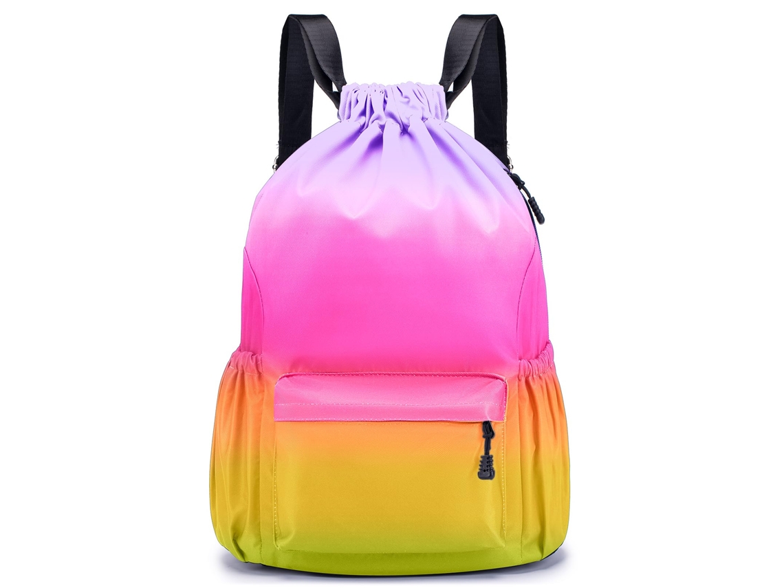 Mochila de gimnasio impermeable con cordón Truyuety