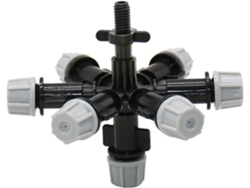Conector De Reparación Manguera Antigoteo Colgante Boquilla Atomizadora Multiboquilla Aspersor
