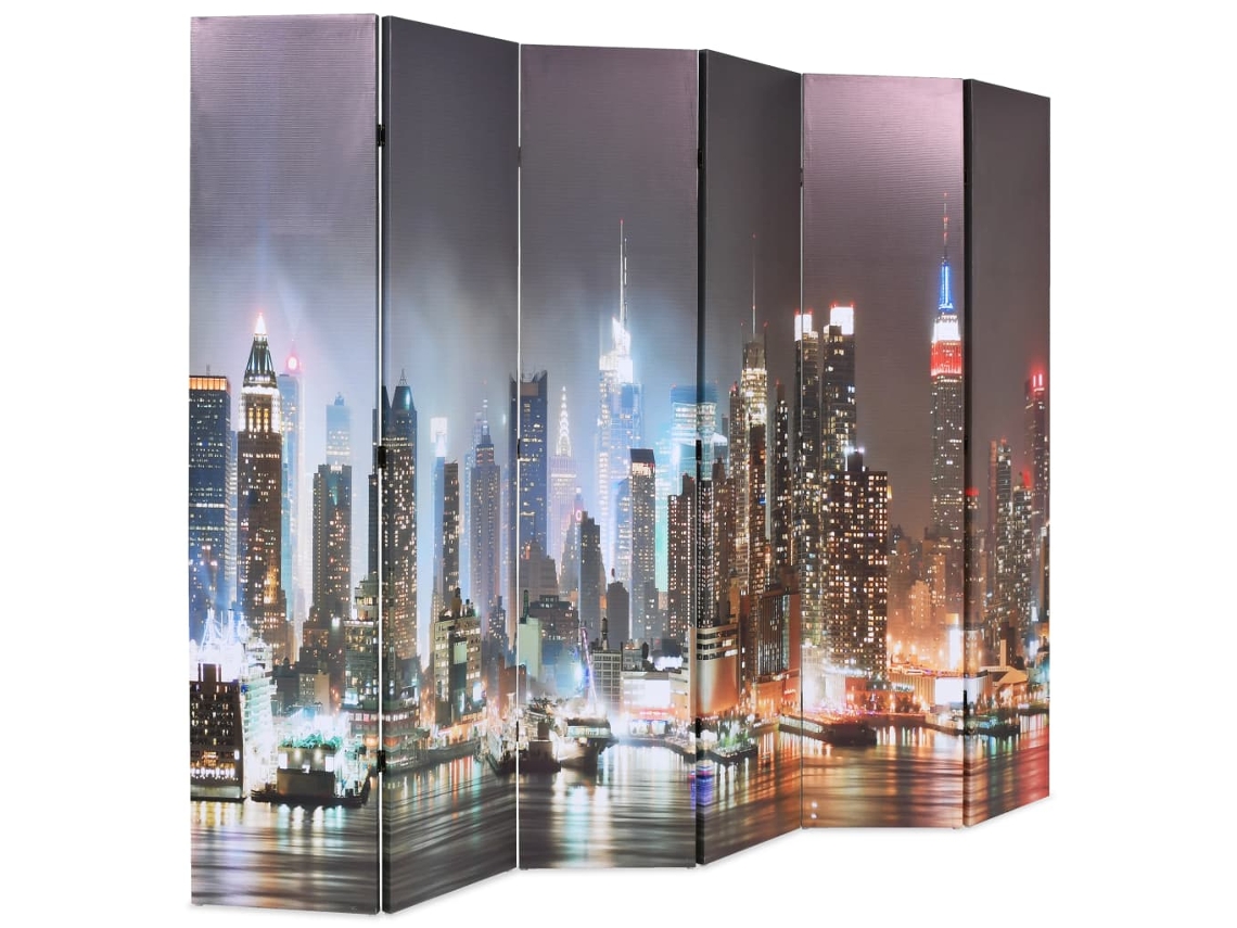 Separador de ambientes plegable | Separador de ambientes | Separador de ambientes New York Night 228x170 cm