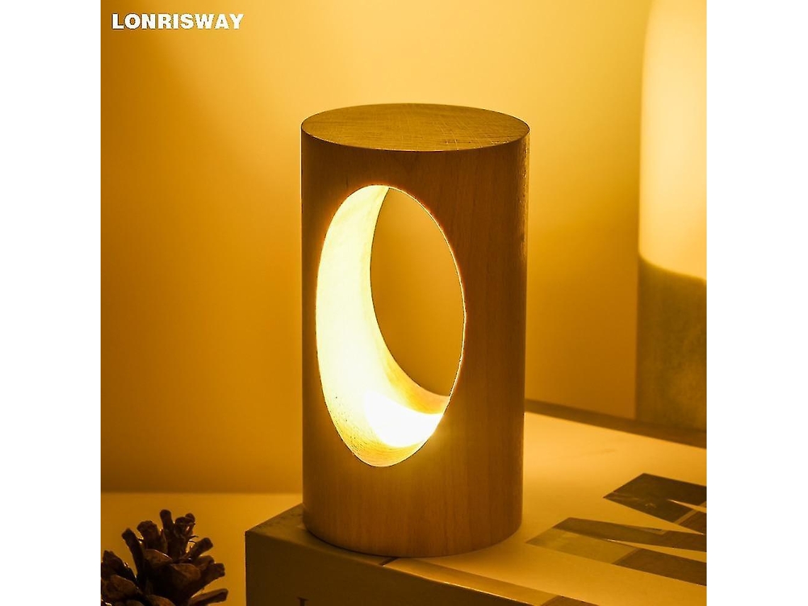 Lámparas LED de madera Lámpara de escritorio Luz de noche SLD