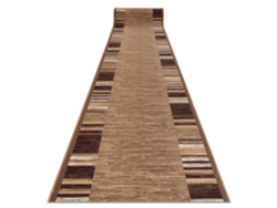 Alfombra de Interior DYWANY LUSZCZOW Adagio 140401 (Beige - 100 x 820 cm - Poliamida)