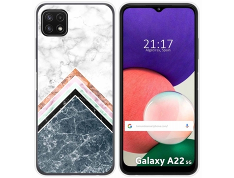 Carcasa Samsung Galaxy A22 5G TUMUNDOSMARTPHONE Dibujos Multicolor