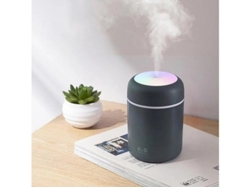 Mini Humidificador Portátil 300ml Neblina Fría Usb Yizhood Gris