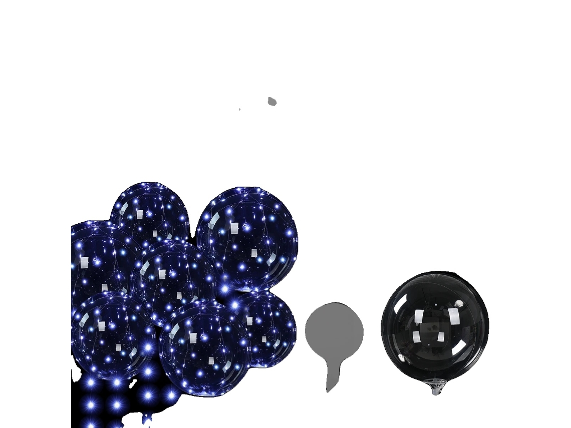 Globos LED luminosos, ideales para fiestas, incluyen tira de luces, estilo 1, 20 pulgadas (fabricado por el fabricante).