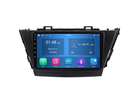 Autoradio 4GB RAM64GB ROM ROVERONE para Toyota Prius Plus V Alpha 2012 - 2017 CarPlay Android Coche Radio Bluetooth Navegación