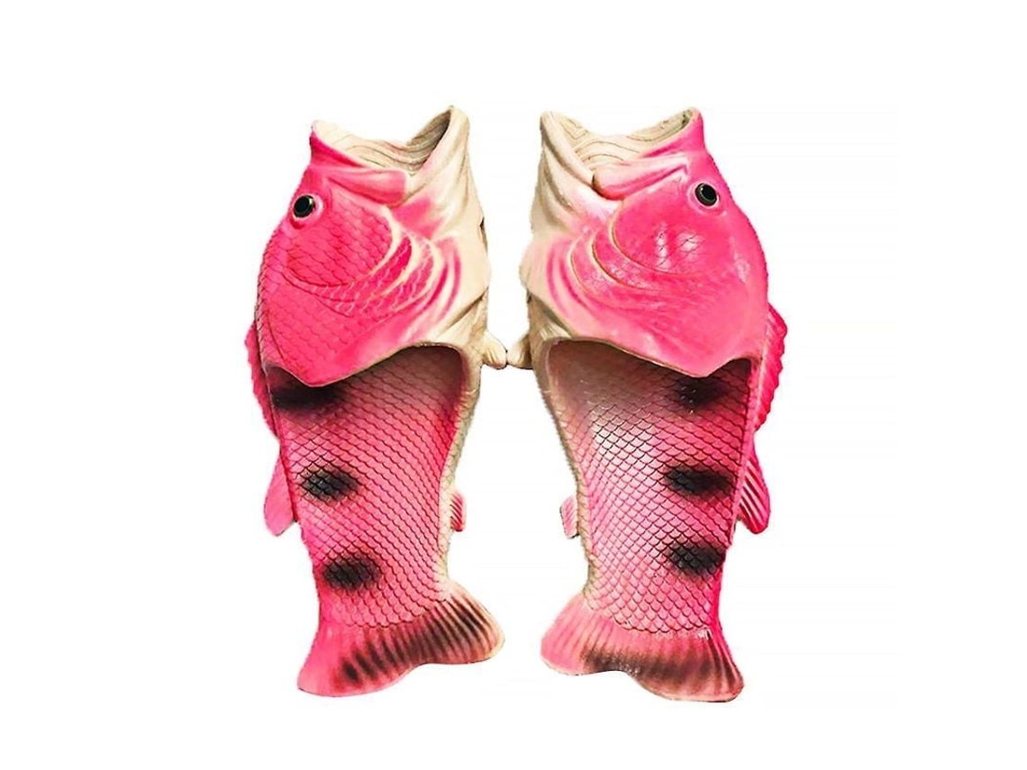 Fasst-chanclas Unisex De Pescado 3d Simulación Verano Diseño Divertido Moda Para Exteriores