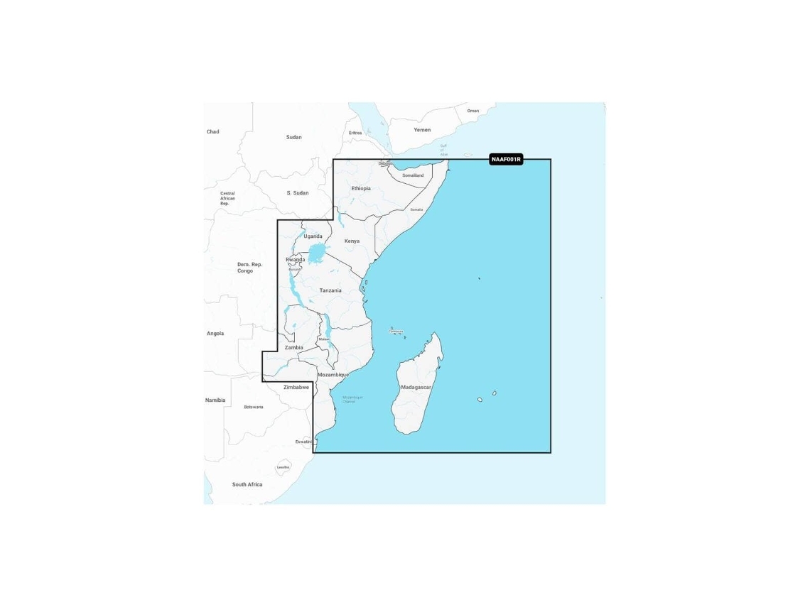 tarjeta de navegación platino + sd regular - áfrica oriental - reunión NAVIONICS