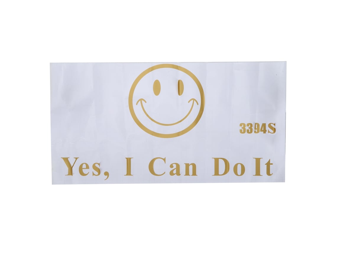 2026-calcomanías De Pared Novel "i Can Do It" Para Dormitorio, Fondo De Tv Y Decoración De Pared Moderna