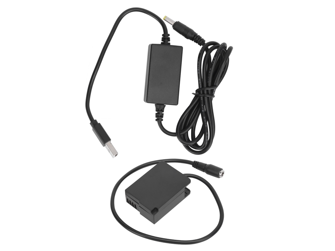 Batería Falsa Usb A Dmw-dcc8 Full Decoding Para Cámaras Fz200 Fz300 Fz1000 G5 G6 G7 G80 G85 Gx8