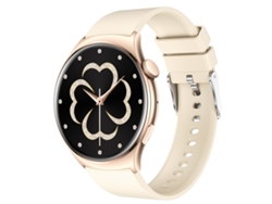 Reloj deportivo de 43 pulgadas con Bluetooth 5.0 y 2 GB de RAM, monitoriza el sueño, la frecuencia cardíaca y el oxígeno en sangre (beige)