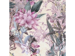 381774 Gu Papel De Pared Con Flores Liso Mate 5,33 M2 Profhome