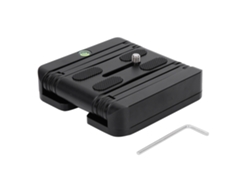 Cabeza De Trípode Flexible Con Inclinación Ajustable Y Placa De Liberación Rápida Portátil Para Cámara Dslr