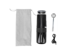 Cafetera Portátil Automática Recargable De Mano Para Viajes, Ideal Para Acampar Y Hacer Senderismo.
