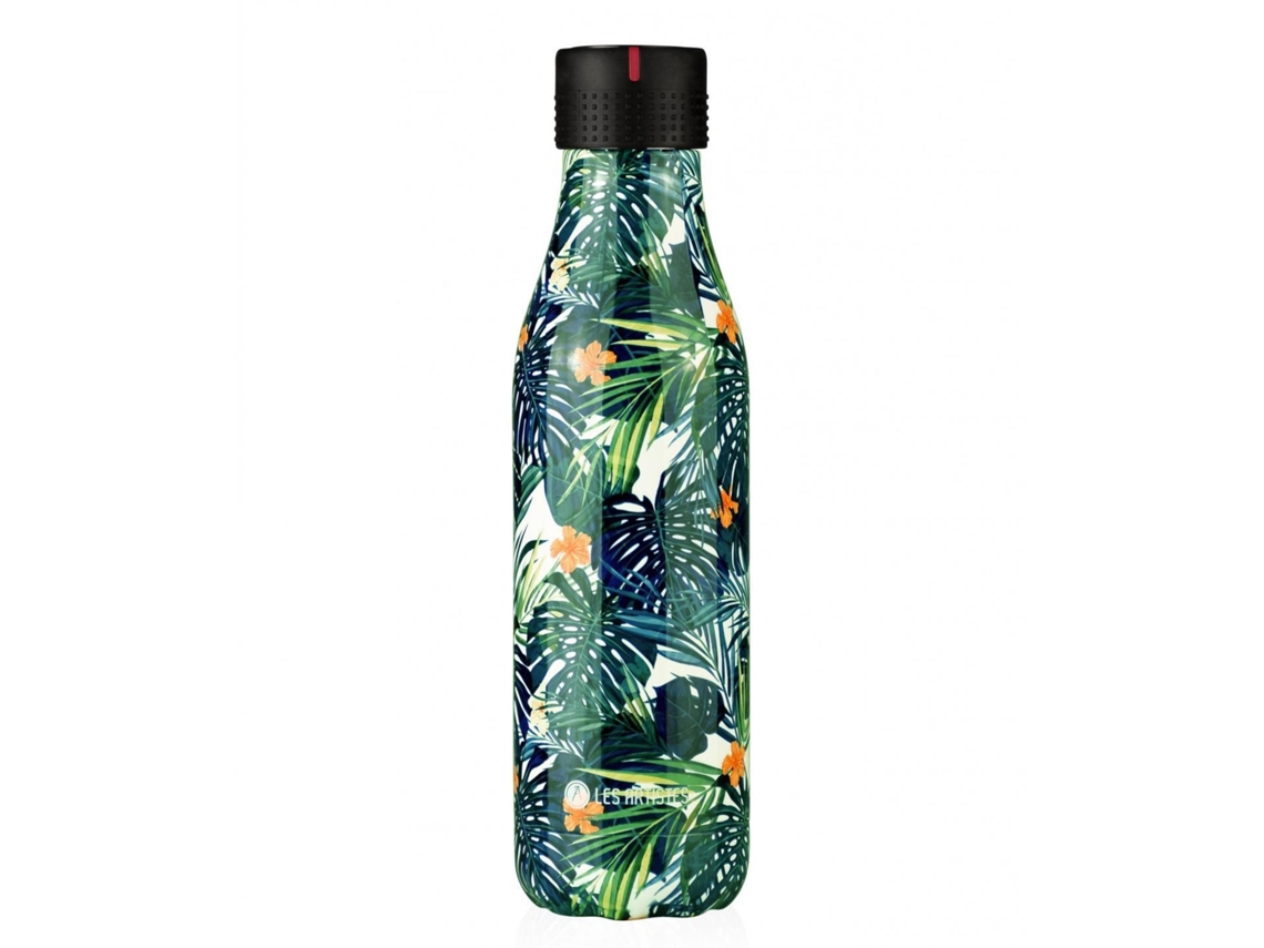 Botella LES ARTISTES PARIS (Acero - Verde - 7,05 x 7,05 x 25,40 cm)
