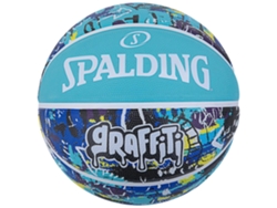 SPALDING Graffiti Ball 84373Z Unisex Blue Basketball Balls 7 Me