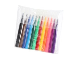 Juego de 12 rotuladores de acuarela lavables para arte, dibujo, manualidades, niños, estudiantes y adultos | Sin marca