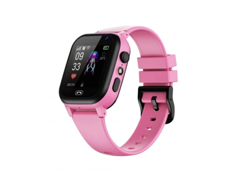 Smartwatch Reloj inteligente para niños S30 Posicionamiento preciso Ver llamadas en tiempo real Clear Kids Pink