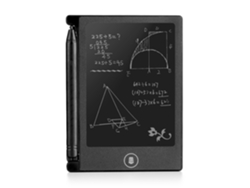 Tableta de dibujo y escritura LCD portátil de 4,4 pulgadas, 8 x 0,6 x 11 cm, color negro