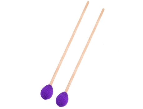 1 par de mazos de xilófono, mazos de palo de Marimba, mango de haya, alambre, accesorios para instrumentos de xilófono