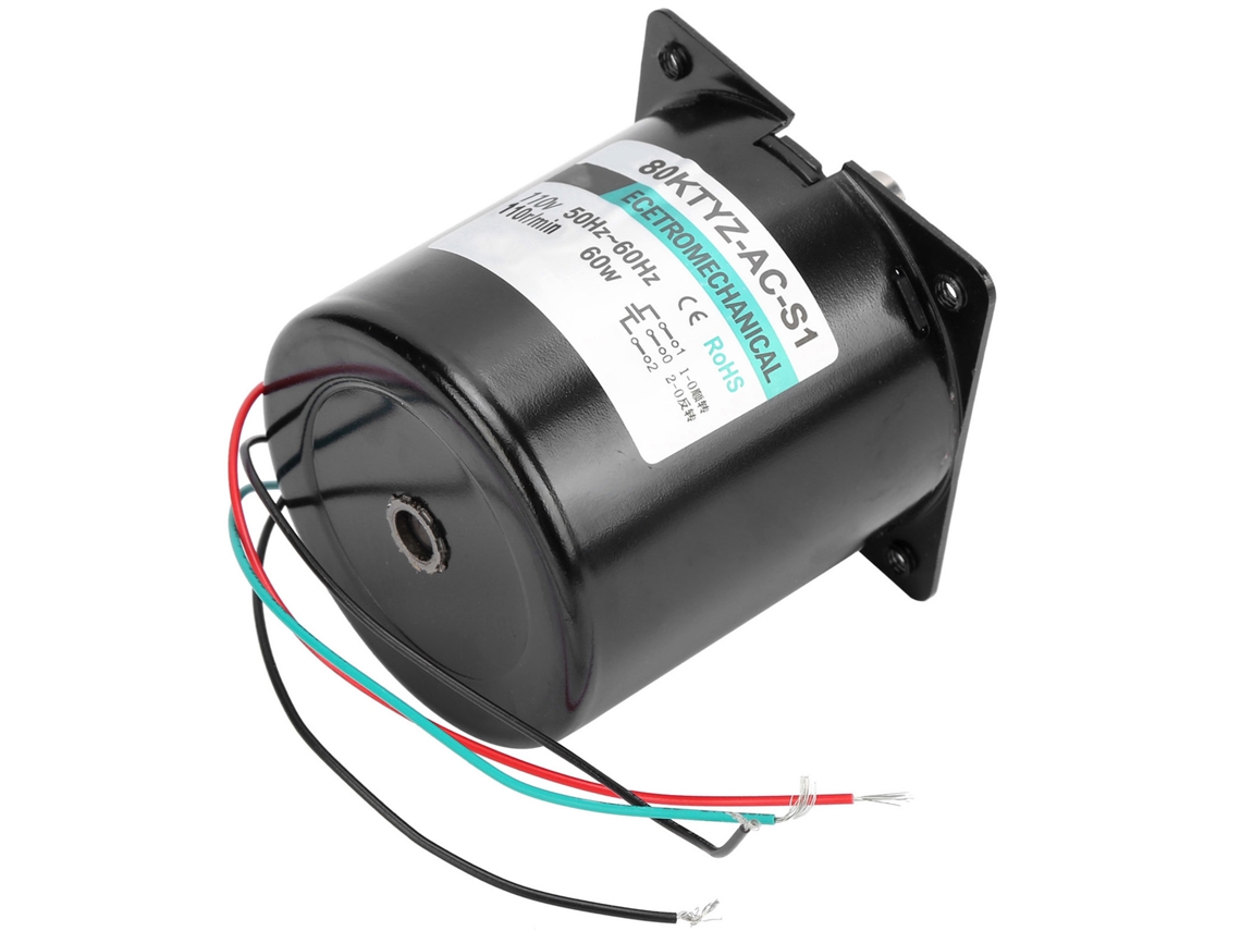 Motor síncrono de corriente alterna con condensador para micromáquinas